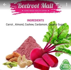 1. Beetroot malt